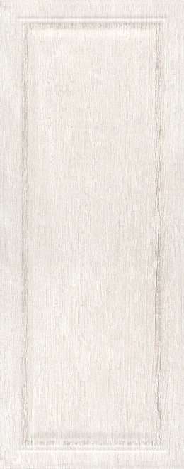 Керамическая плитка Kerama Marazzi Кантри Шик белый панель 7191, цвет белый, поверхность матовая, прямоугольник, 200x500