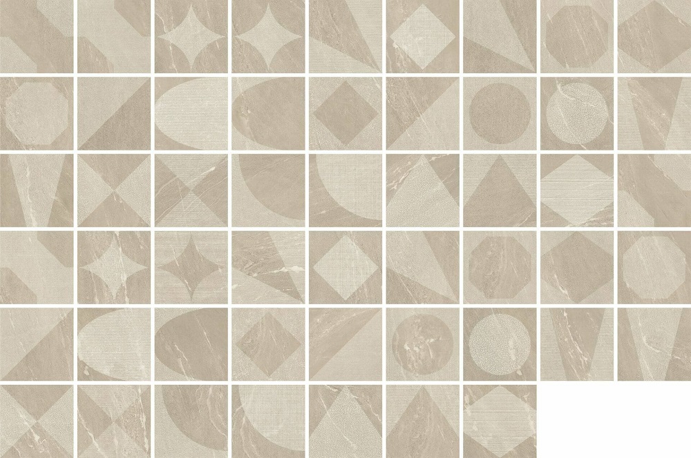 Декоративные элементы Sant Agostino Waystone Decor Warm 2020 CSAWYSDW20, цвет бежевый, поверхность матовая, квадрат, 200x200