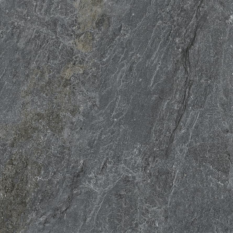 Керамогранит Monocibec Dolomite Dark Ret 92896, цвет серый тёмный, поверхность матовая, квадрат, 600x600