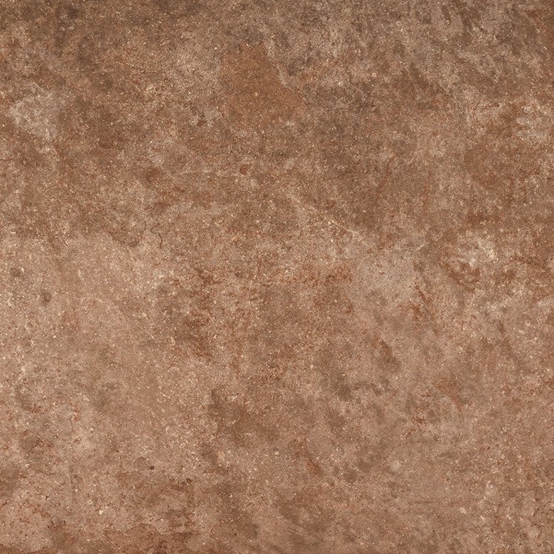 Керамогранит Ceranosa Livorno Terracotta, цвет коричневый, поверхность матовая, квадрат, 402x402