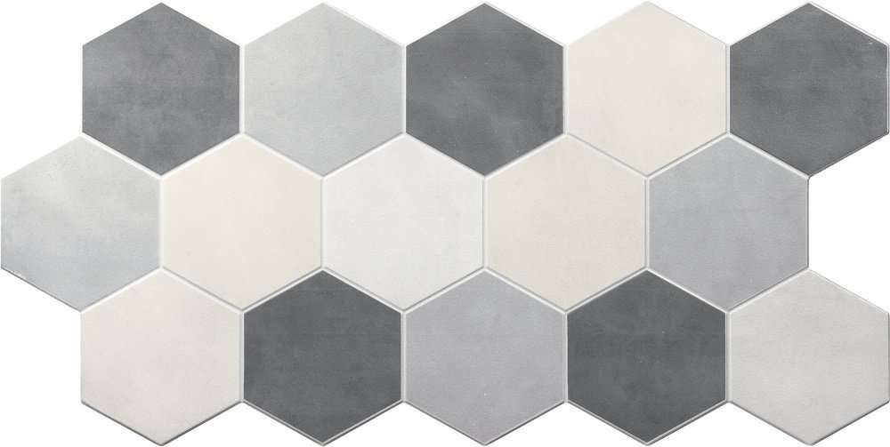 Декоративные элементы El Molino Centauro Decor Mix, цвет серый, поверхность матовая, прямоугольник, 455x900