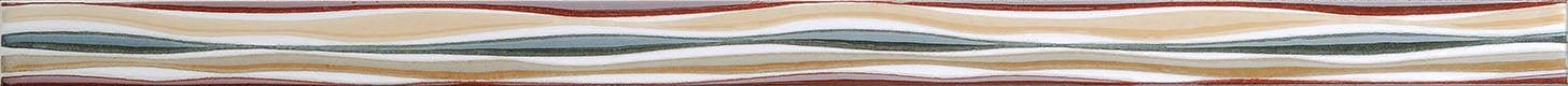 Бордюры Cinca Mandalay Maryland Polichrome 0000/413, цвет разноцветный, поверхность глянцевая, прямоугольник, 30x550