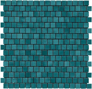 Мозаика Imola MK.Shades 30OT, цвет бирюзовый, поверхность глянцевая, квадрат, 300x300