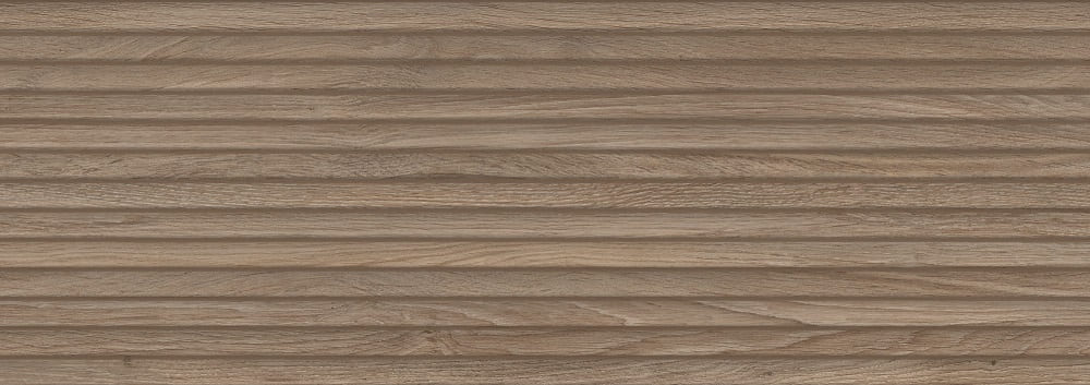 Керамическая плитка Peronda Verbier Wall Taupe Decor 32892, цвет коричневый, поверхность матовая рельефная, прямоугольник, 333x1000