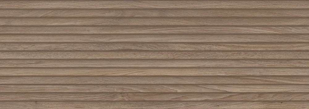 Керамическая плитка Peronda Verbier Wall Taupe Decor 32892, цвет коричневый, поверхность матовая, рельефная, прямоугольник, 333x1000