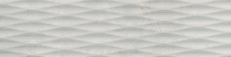 Декоративные элементы Cerrad Masterstone White Decor Waves Poler, цвет белый, поверхность полированная, прямоугольник, 297x1197