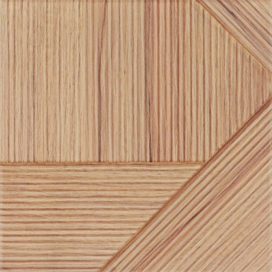 Керамическая плитка  Shapes 3 Stripes Mix Teak 187546, цвет бежевый, поверхность матовая, квадрат, 250x250