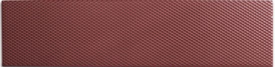Керамическая плитка Wow Texiture Pattern Mix Garnet 127129, цвет красный, поверхность 3d (объёмная), под кирпич, 62x250