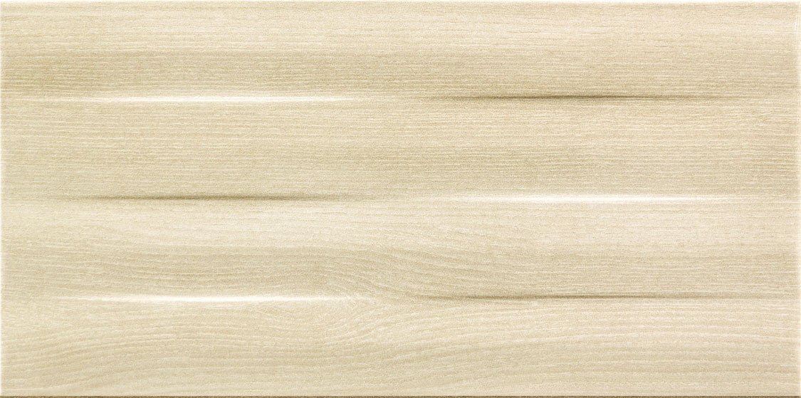 Керамическая плитка Tubadzin Ilma beige STR, цвет бежевый, поверхность структурированная, прямоугольник, 223x448
