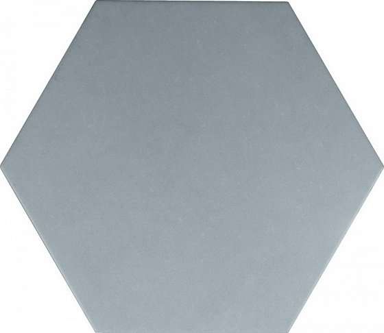 Керамическая плитка Adex ADPV9016 Pavimento Hexagono Azure, цвет голубой, поверхность матовая, шестиугольник, 200x230