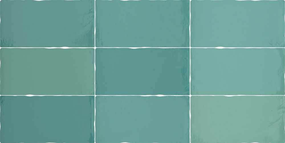 Керамическая плитка Dune Barro Emerald 187803, цвет зелёный, поверхность глянцевая, прямоугольник, 125x250