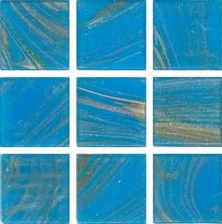 Мозаика Irida Fantasy И20.16(5), цвет синий, поверхность глянцевая, квадрат, 327x327