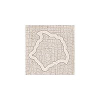 Вставки Versace Eterno Toz. Medusa Int White 263162, цвет белый, поверхность натуральная, квадрат, 50x50