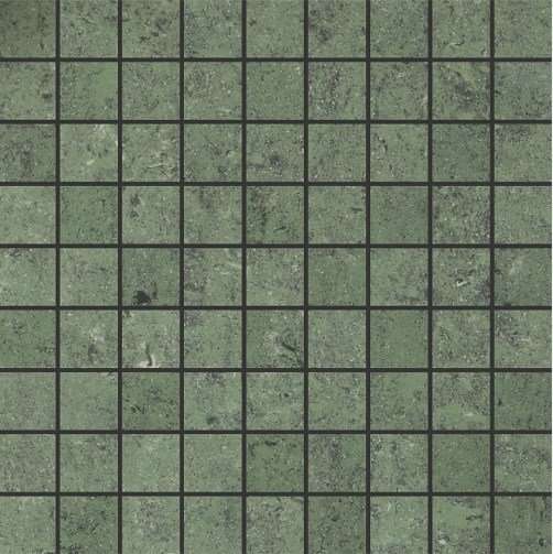 Мозаика Grasaro Travertino G-450/PR/m01, цвет зелёный, поверхность полированная, квадрат, 300x300