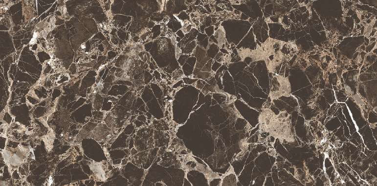 Керамогранит Estima Marble Dark Brown MOG402 69218, цвет коричневый, поверхность полированная, прямоугольник, 600x1200