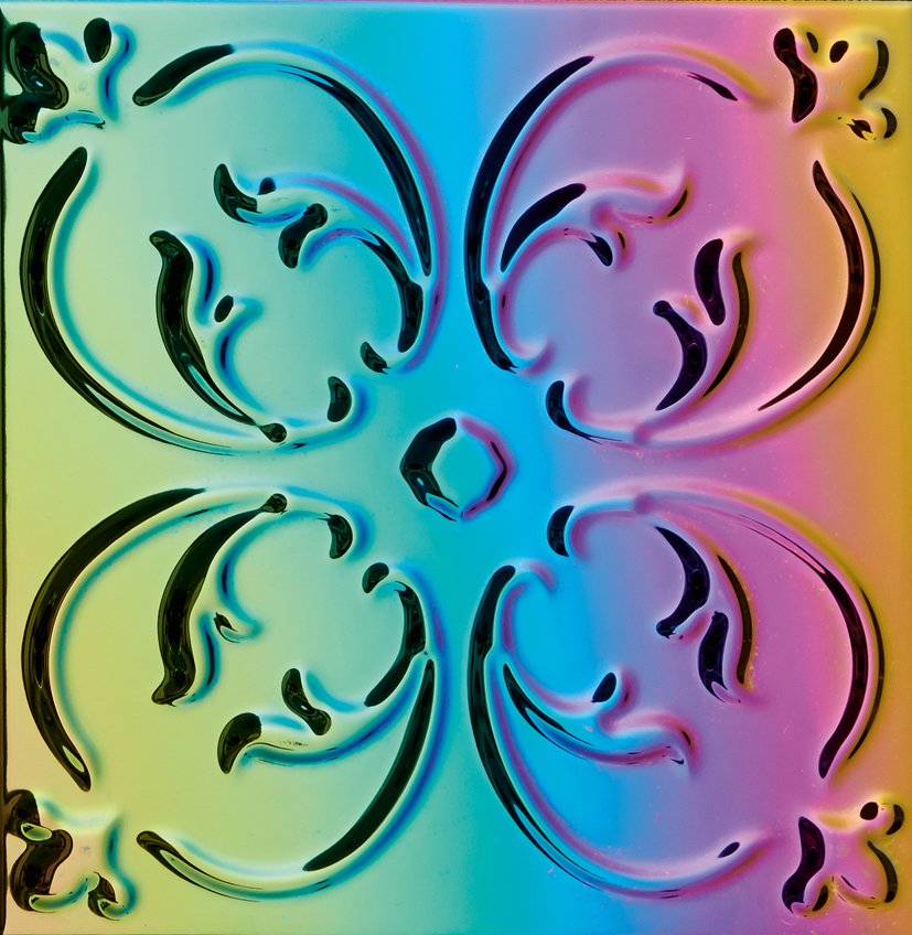 Декоративные элементы Aparici Trend Iris, цвет разноцветный, поверхность глянцевая, квадрат, 200x200