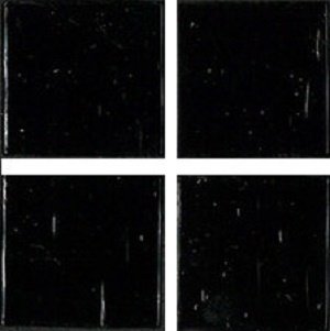 Мозаика Bisazza SM 20.77, цвет чёрный, поверхность глянцевая, квадрат, 322x322