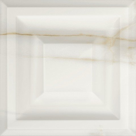 Керамическая плитка Baldocer Hydra Uka, цвет белый, поверхность матовая, квадрат, 250x250