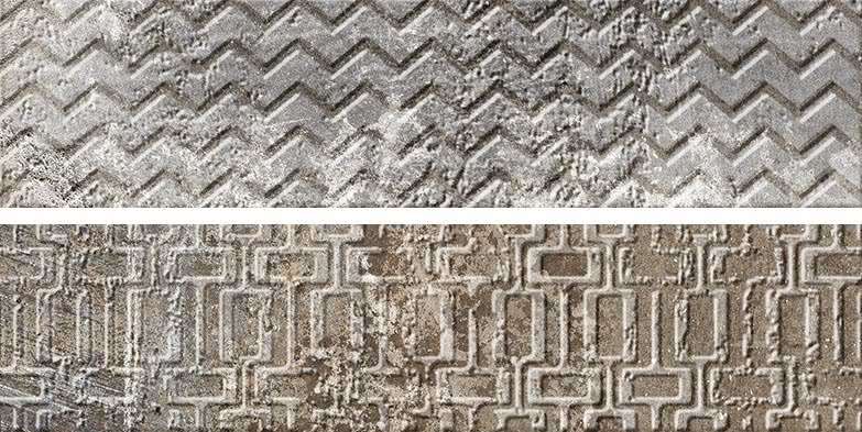 Декоративные элементы Gaya Fores Deco Brickbold Ocre, цвет коричневый, поверхность матовая, прямоугольник, 81x331