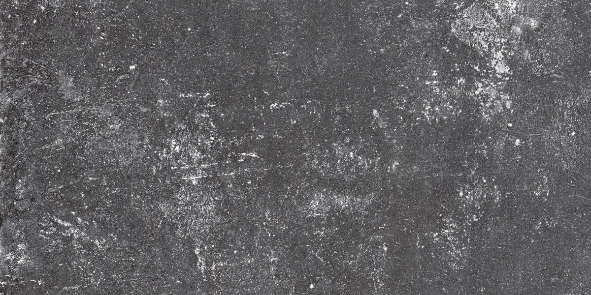 Керамогранит Peronda Grunge Anth AS/75,5X151/C/R 27432, цвет чёрный, поверхность матовая, прямоугольник, 755x1510