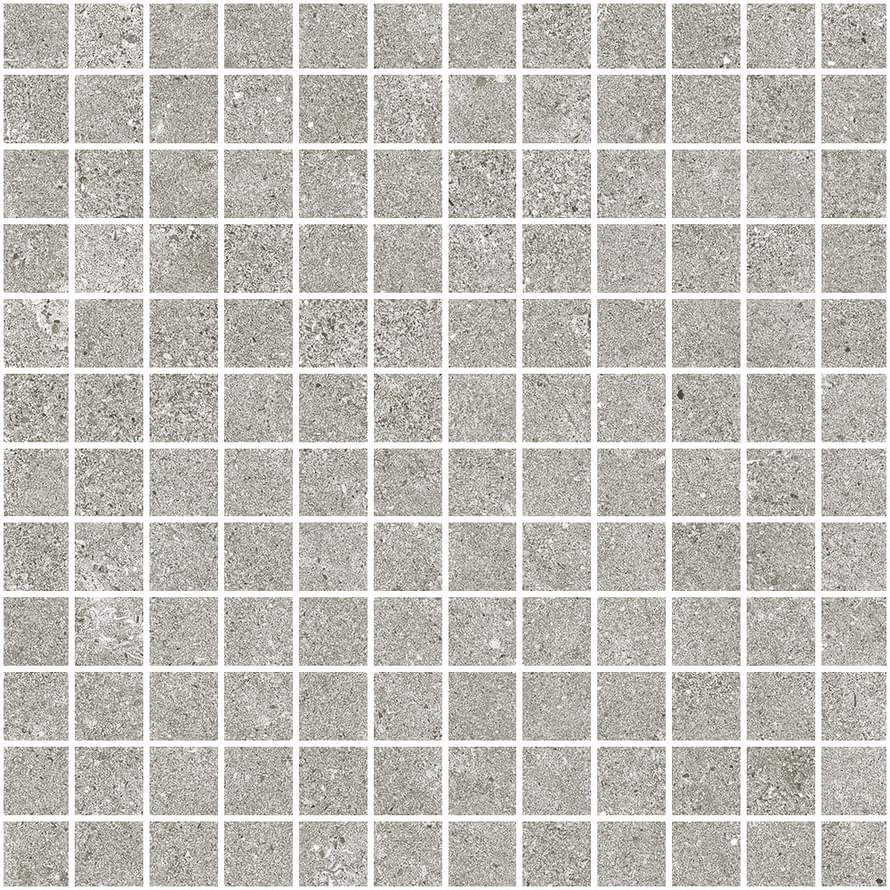 Мозаика Monocibec Tradition Pierre Grise (2,5X2,5) Mos 115677, цвет серый, поверхность матовая, квадрат, 300x300