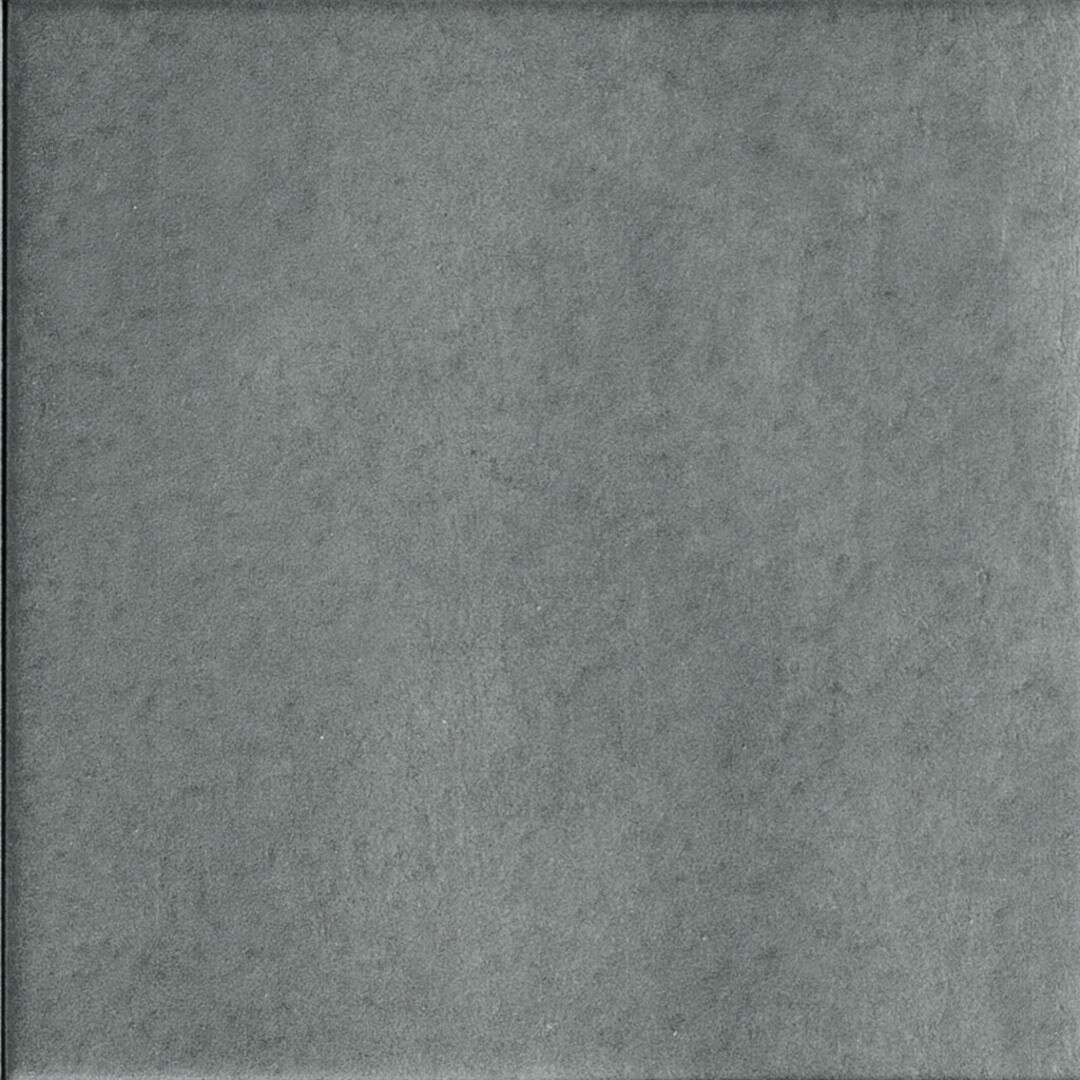 Керамогранит Mainzu Soft Black, цвет серый тёмный, поверхность матовая, квадрат, 150x150