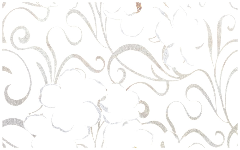 Декоративные элементы Gracia Ceramica Сакура Кор Декор 04, цвет белый, поверхность глянцевая, прямоугольник, 250x400