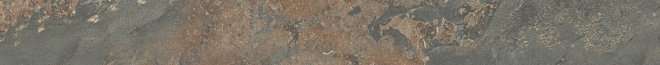 Бордюры Kerama Marazzi Бордюр Рамбла коричневый обрезной SPB003R, цвет коричневый, поверхность матовая, квадрат, 25x250