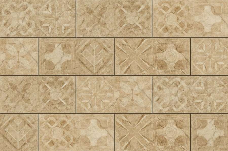Декоративные элементы Cerrad Torstone Decor Beige, цвет бежевый, поверхность матовая, прямоугольник, 148x300