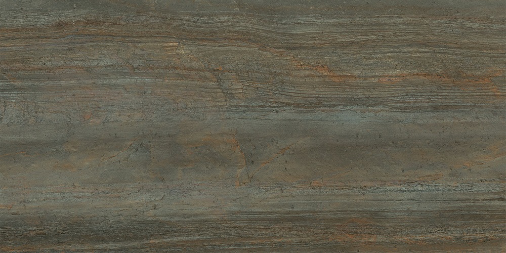 Керамогранит Cerdomus Iskra Ardesia Stone Levigato 92230, цвет серый коричневый, поверхность полированная, прямоугольник, 600x1200