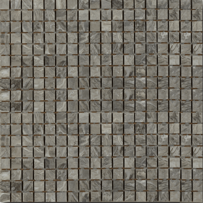 Мозаика Art & Natura Marble Mosaic Bardiglio Extra, цвет серый, поверхность глянцевая, квадрат, 305x305