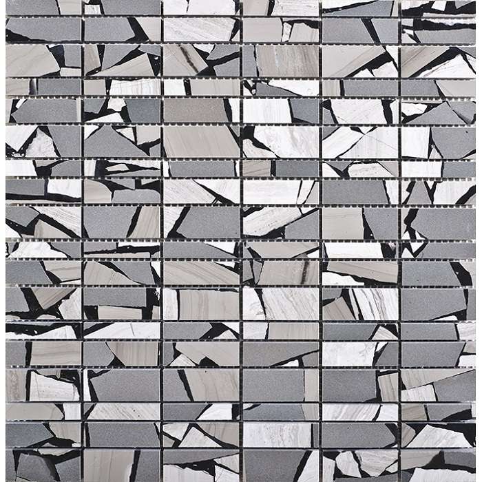 Мозаика L'Antic Colonial Lines Safary Brown L153801161, цвет серый, поверхность полированная, квадрат, 298x304