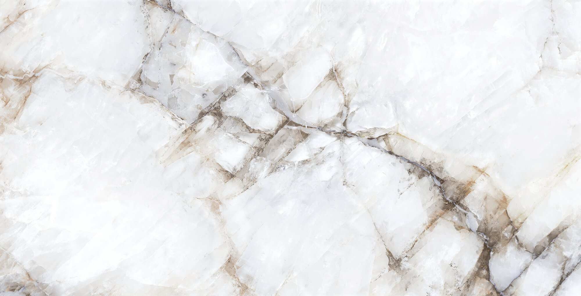 Керамогранит Museum Crystal White/75,5X151/EP 28563, цвет белый, поверхность полированная, прямоугольник, 755x1510