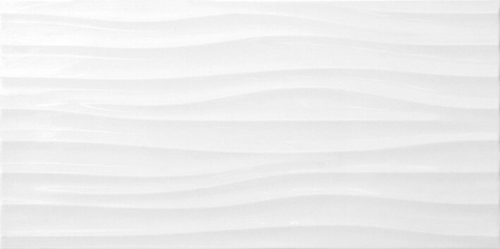 Керамическая плитка Керамин Плитка Настенная Дюна 7с Белый, цвет белый, поверхность глянцевая, прямоугольник, 300x600