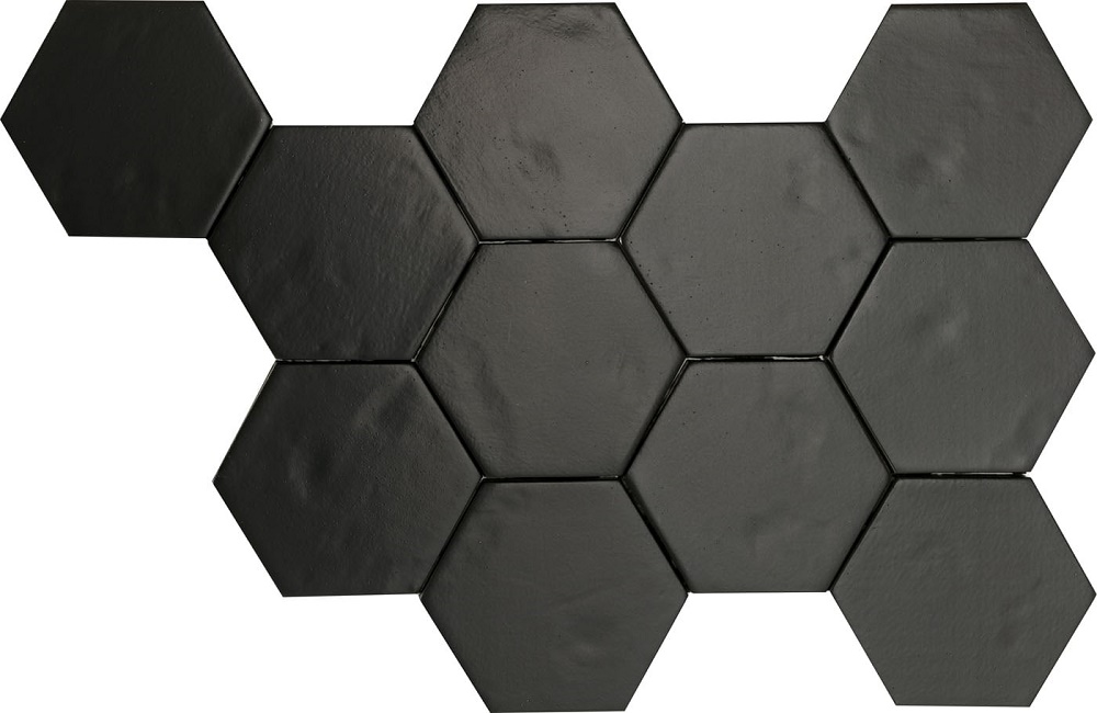 Керамическая плитка Sartoria Artigiana Nero SAARES10N, цвет чёрный, поверхность матовая, прямоугольник, 121x140
