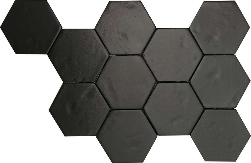 Керамическая плитка Sartoria Artigiana Nero SAARES10N, цвет чёрный тёмный, поверхность матовая, прямоугольник, 121x140