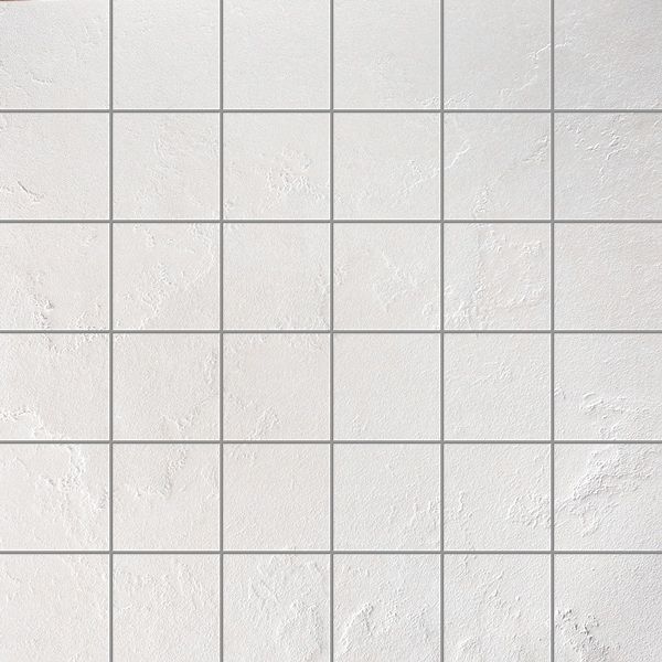 Мозаика La Fabbrica Pietra Lavica Mosaico Arenal (5.2X5.2) 9320, цвет белый, поверхность лаппатированная, квадрат, 326x326