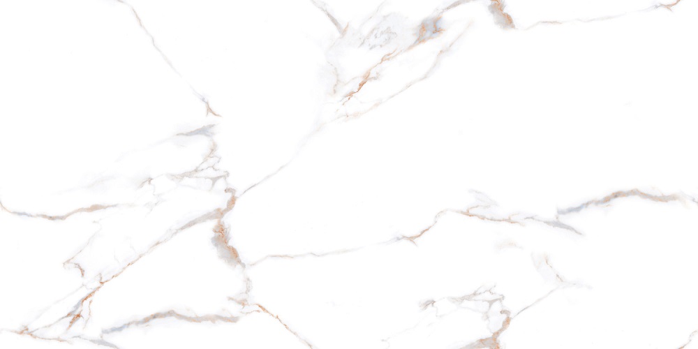 Керамогранит Infinity Ceramica Christy White Glossy Silver Line, цвет белый, поверхность глянцевая, прямоугольник, 600x1200