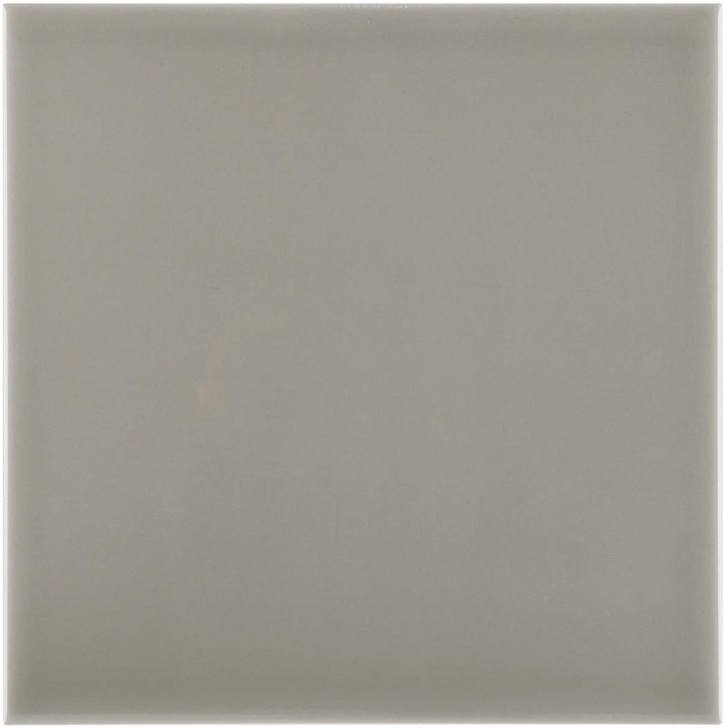 Керамическая плитка Adex ADRI1008 Liso Mundaka Gray, цвет серый, поверхность глянцевая, квадрат, 200x200