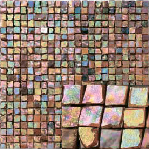 Мозаика Ker-av Mosaico Vero Perla Onice (1X1) KER-MV208, цвет бежевый, поверхность глянцевая, квадрат, 300x300