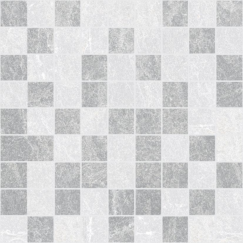 Керамогранит Laparet Alcor мозаика, цвет серый, поверхность матовая, квадрат, 300x300