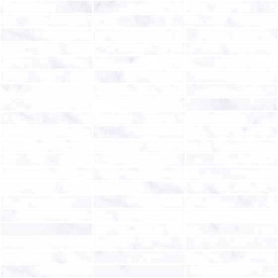 Мозаика 41zero42 Italic Mosaic Carrara 4101087, цвет белый, поверхность матовая, квадрат, 300x300