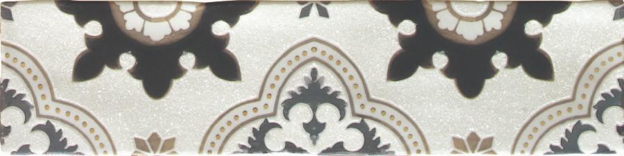 Декоративные элементы Latina Ceramica Arezzo Oro Conjunto 3, цвет разноцветный, поверхность матовая, прямоугольник, 75x300
