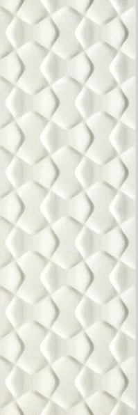 Керамическая плитка Settecento Decoro Dunes Bianco, цвет белый, поверхность глянцевая, квадрат, 319x963