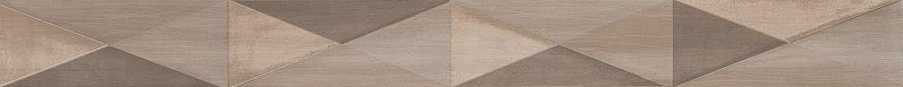Бордюры Tubadzin L-Nursa Grey, цвет коричневый, поверхность глянцевая, прямоугольник, 73x748