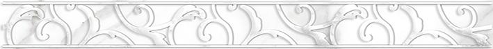 Бордюры Laparet Altair бордюр 68-03-01-478-0, цвет белый серый, поверхность матовая, прямоугольник, 60x600
