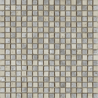 Мозаика Art & Natura Equilibrio 028, цвет серый, поверхность глянцевая, квадрат, 300x300