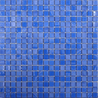 Мозаика Art & Natura Classic Sophie 3, цвет синий, поверхность глянцевая, квадрат, 295x295