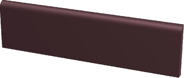 Бордюры Paradyz Natural Brown Цоколь, цвет коричневый, поверхность матовая, прямоугольник, 81x300