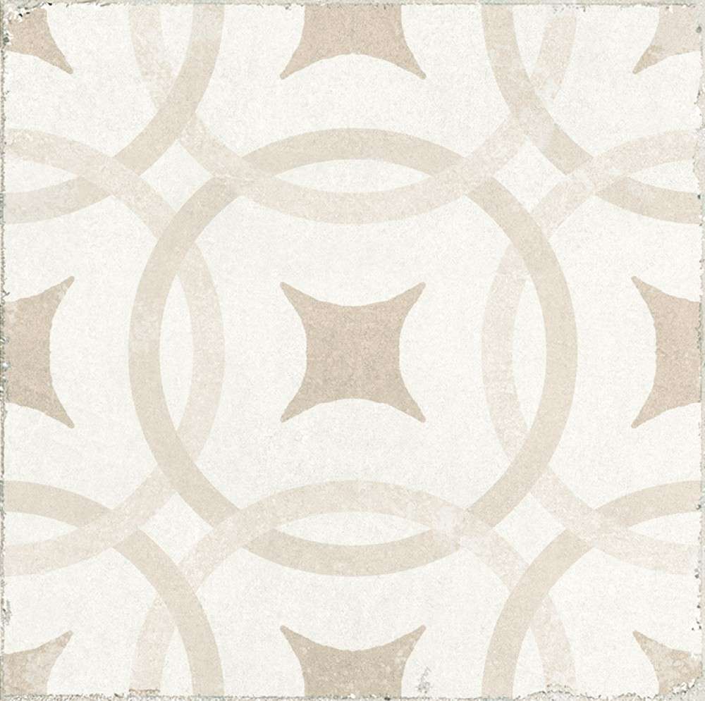 Декоративные элементы Dune Valencia Jordana 188476, цвет белый бежевый, поверхность матовая, квадрат, 200x200